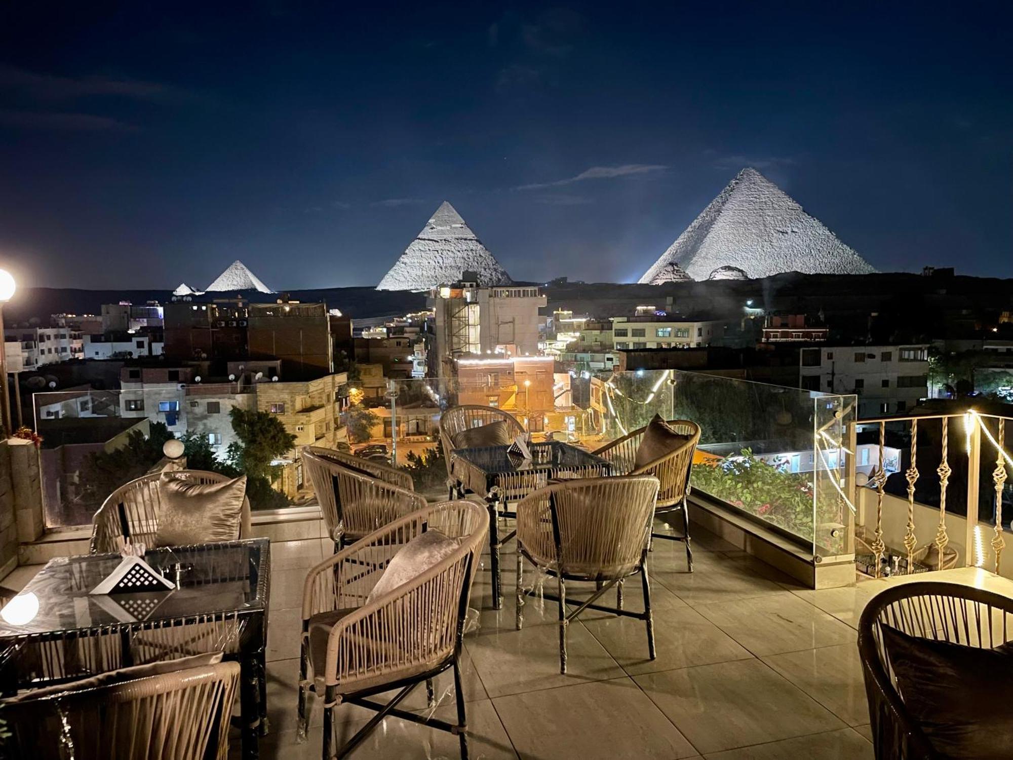 Pyramids Home Inn Kairó Kültér fotó